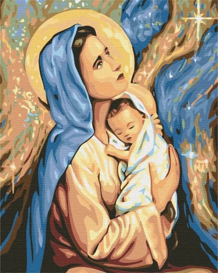 Obraz Malowanie po numerach, Maryja i Jezus Symag