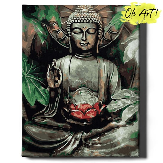 Obraz Malowanie po numerach NA RAMIE, 40x50, Buddha | Oh Art! Oh Art!