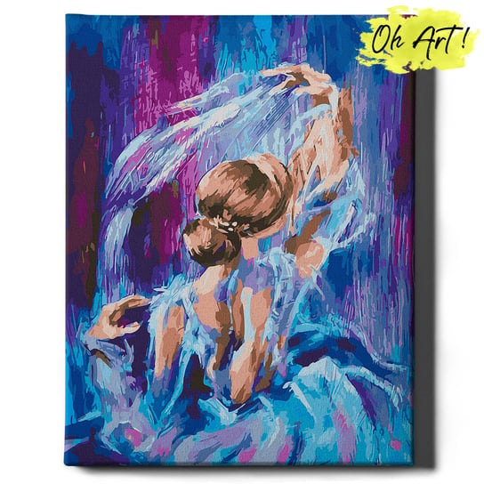 Obraz Malowanie po numerach NA RAMIE, 40x50 cm | Dziewczyna w tańcu | Oh Art! Oh Art!