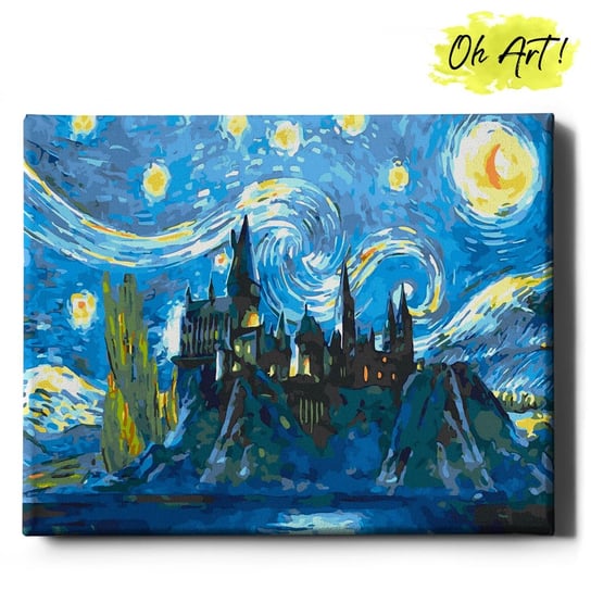 Obraz Malowanie po numerach NA RAMIE, 40x50, Noc Van Gogha | Oh Art! Oh Art!