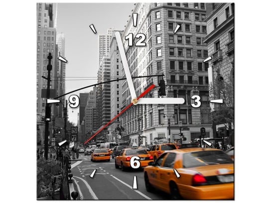 Obraz, Manhattan Taxi, 1 element, 30x30 cm Oobrazy