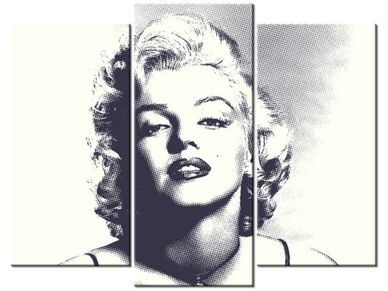 Obraz, Marilyn Monroe, 3 elementy, 90x70 cm Oobrazy