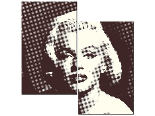 Obraz Marilyn Monroe - Norma Jeane Mortenson, 2 elementy, 60x60 cm Oobrazy