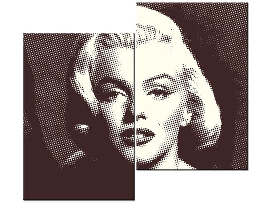 Obraz Marilyn Monroe - Norma Jeane Mortenson, 2 elementy, 80x70 cm Oobrazy