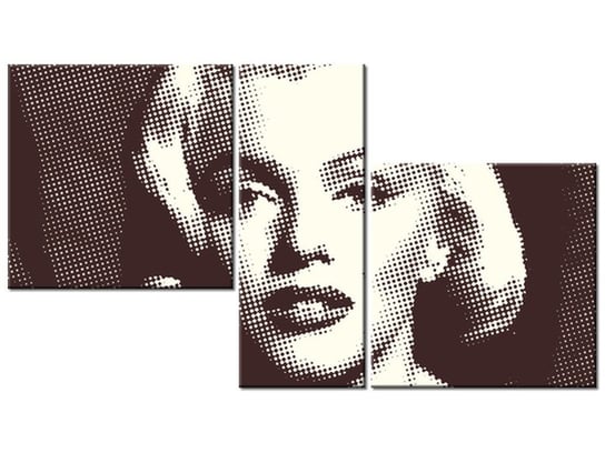 Obraz Marilyn Monroe - Norma Jeane Mortenson, 3 elementy, 90x50 cm Oobrazy