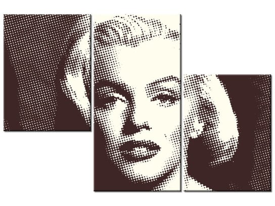 Obraz Marilyn Monroe - Norma Jeane Mortenson, 3 elementy, 90x60 cm Oobrazy