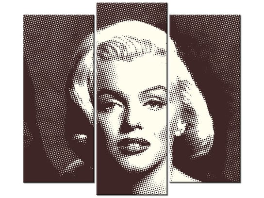 Obraz Marilyn Monroe - Norma Jeane Mortenson, 3 elementy, 90x80 cm Oobrazy