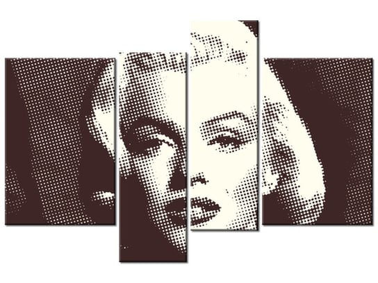 Obraz Marilyn Monroe - Norma Jeane Mortenson, 4 elementy, 130x85 cm Oobrazy