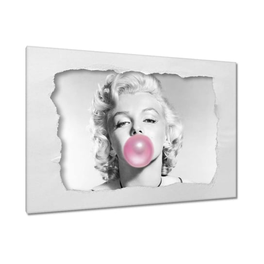 Obraz Marilyn Monroe z gumą, 120x80cm ZeSmakiem