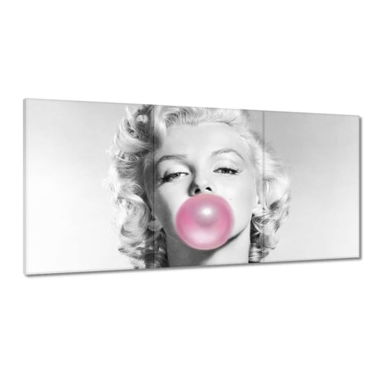 Obraz Marilyn Monroe z gumą, 240x120cm ZeSmakiem