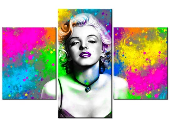 Obraz Marylin Monroe, 3 elementy, 90x60 cm Oobrazy