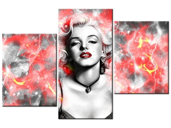 Obraz Marylin Monroe, 3 elementy, 90x60 cm Oobrazy