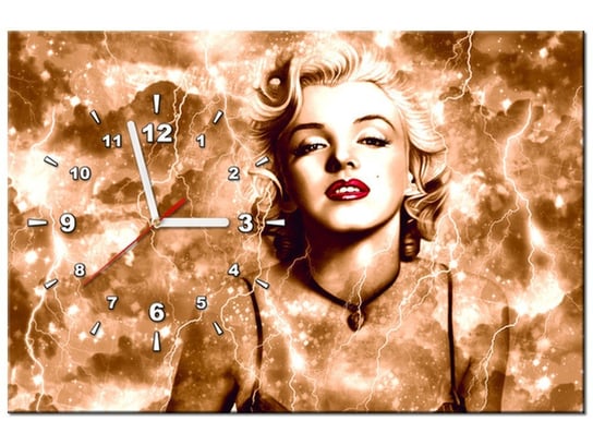 Obraz, Marylin Monroe błyskawice i gwiazda, 1 element, 60x40 cm Oobrazy