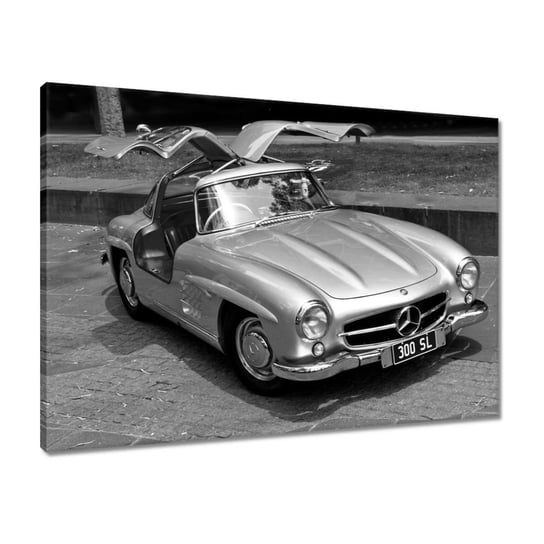 Obraz Mercedes Gullwing 300SL, 70x50cm ZeSmakiem