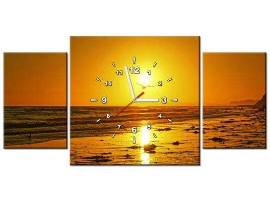 Obraz, Mewa w słońcu - Damian Gadal, 3 elementów, 80x40 cm Oobrazy