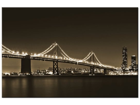 Obraz Most nocą - Tanel Teemusk, 30x20 cm Oobrazy