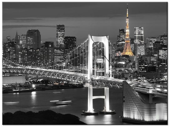 Obraz Most Tęczowy w Tokio, 40x30 cm Oobrazy