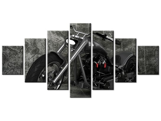 Obraz Motocykl, 7 elementów, 210x100 cm Oobrazy