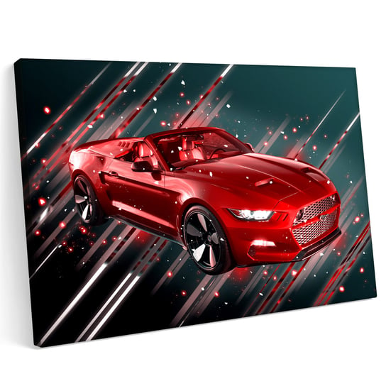 Obraz na płótnie 100x70 Ford Mustang GT Samochód Klasyk Sport Printonia