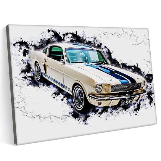 Obraz na płótnie 100x70 Klasyk Mustang GT350  Ford Printonia