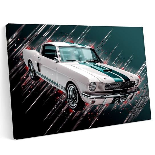 Obraz na płótnie 100x70 Klasyk Mustang GT350  Ford Printonia
