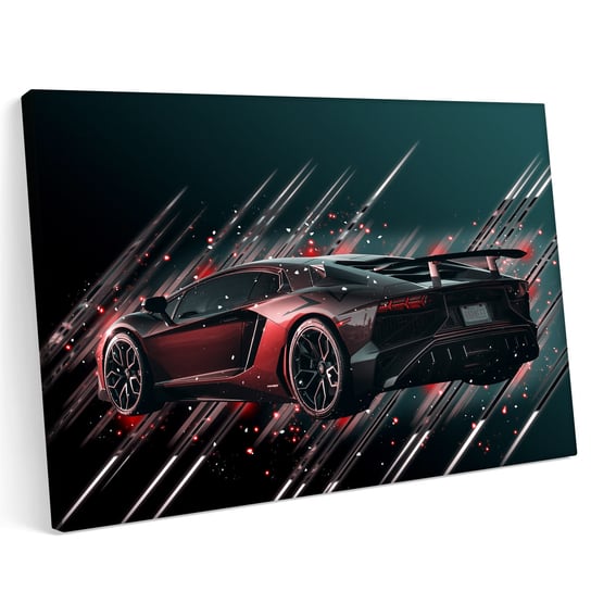 Obraz na płótnie 100x70 Lamborghini Aventador Lambo Sport Samochód Printonia
