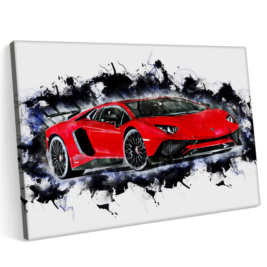 Obraz na płótnie 100x70 Lamborghini Aventador LP 750 Samochód Printonia