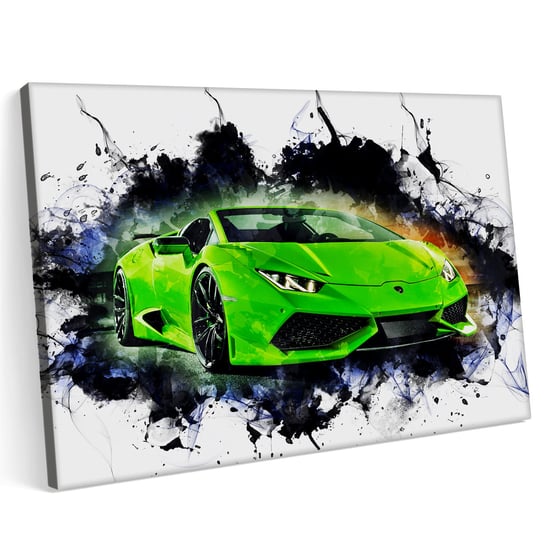 Obraz na płótnie 100x70 Lamborghini Huracan Spyder Lambo Sport Samochód Printonia