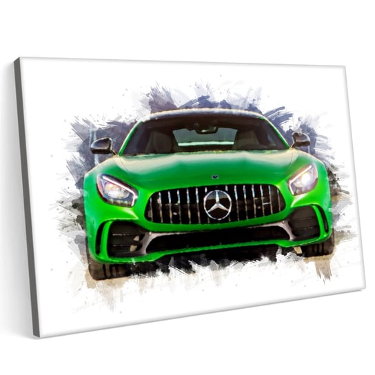 Obraz na płótnie 100x70 Mercedes AMG GT R Samochód Sport Printonia