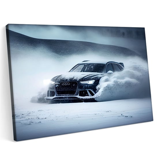 Obraz na płótnie 100x70cm Audi RS 6 A6 C7 Abstrakcja Samochód Sport Printonia