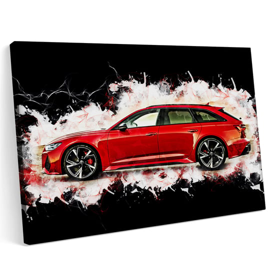 Obraz na płótnie 120x80 Audi RS6 Avant Samochód Printonia