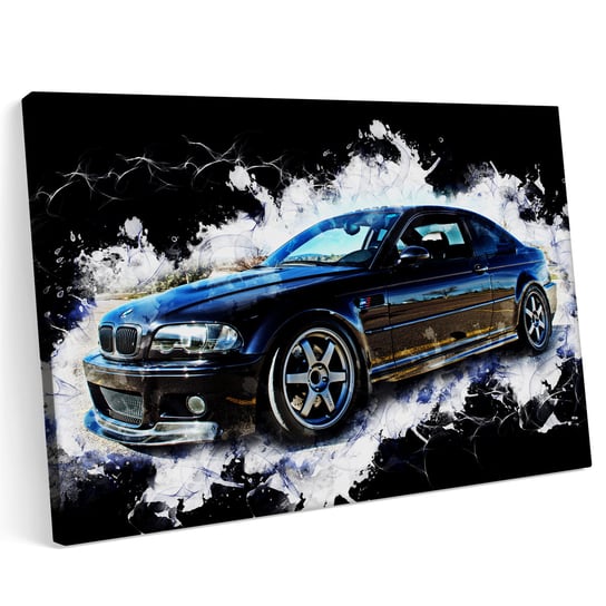 Obraz na płótnie 120x80 BMW Seria 3 E46 M3 Sport Samochód Printonia