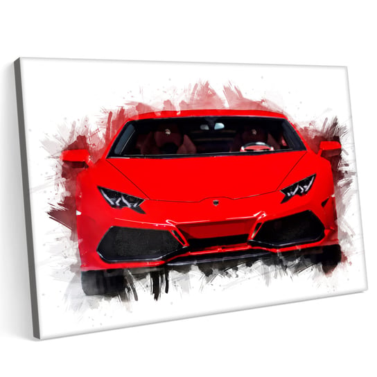 Obraz na płótnie 120x80 Lambo Lamborghini Huracan Evo Sport Samochód Printonia