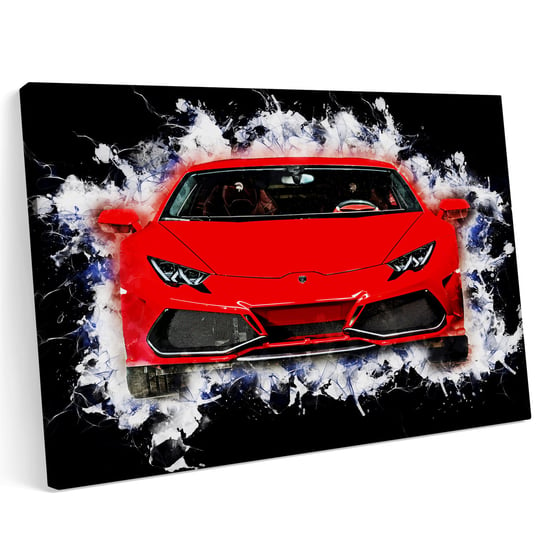 Obraz na płótnie 120x80 Lambo Lamborghini Huracan Evo Sport Samochód Printonia