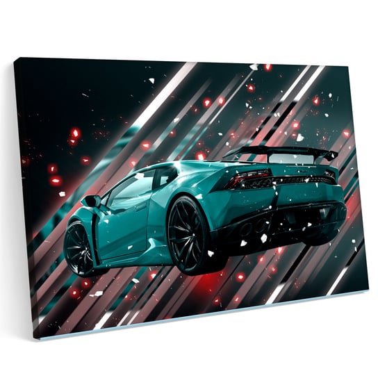 Obraz na płótnie 120x80 Lamborghini Huracan Lambo Sport Samochód Printonia