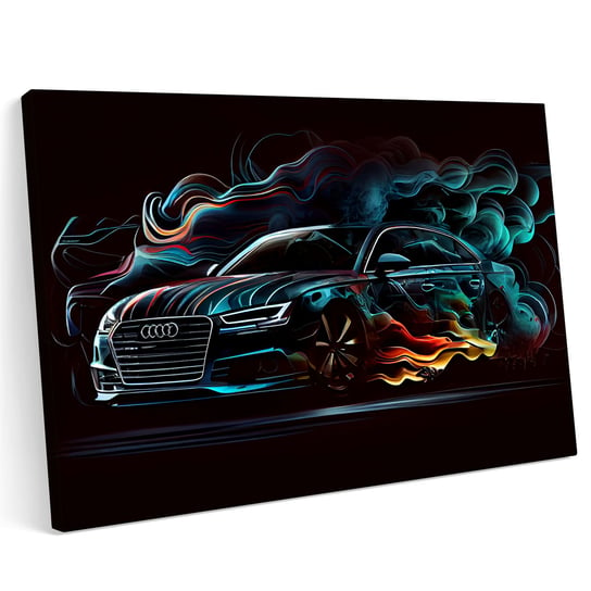 Obraz na płótnie 120x80cm Audi RS 6 A6 C7 Abstrakcja Samochód Sport Printonia