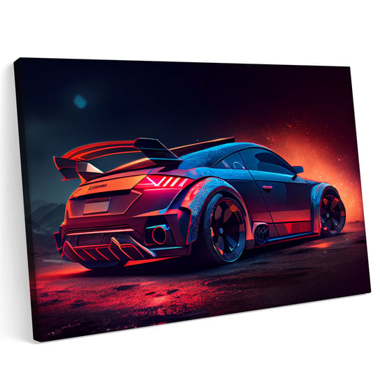 Obraz na płótnie 120x80cm Audi TT Sport Gory Teren Las Printonia