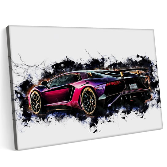 Obraz na płótnie 70x50 Lamborghini Aventador Lambo Sport Samochód Printonia