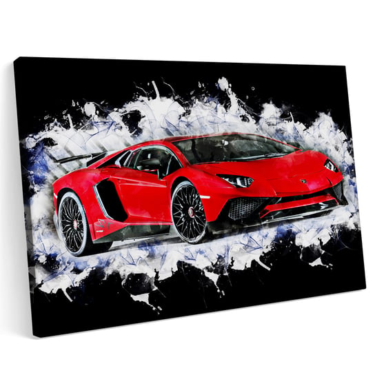 Obraz na płótnie 70x50 Lamborghini Aventador LP 750 Samochód Printonia