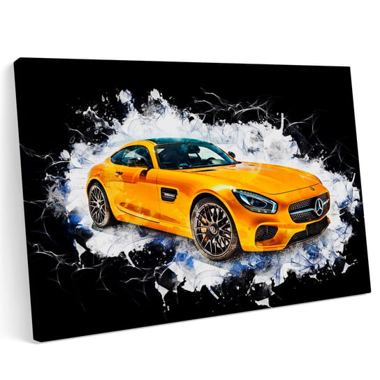 Obraz na płótnie 70x50 Mercedes Merc AMG GT Printonia