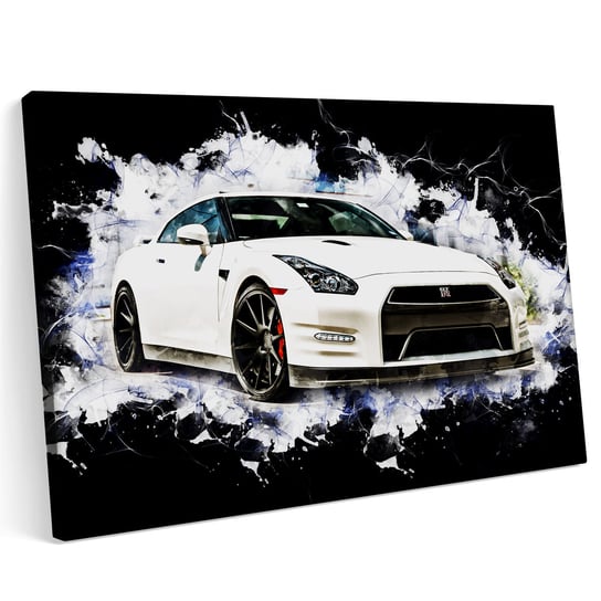 Obraz na płótnie 70x50 Nissan GT R ADV Tuning Sport Printonia