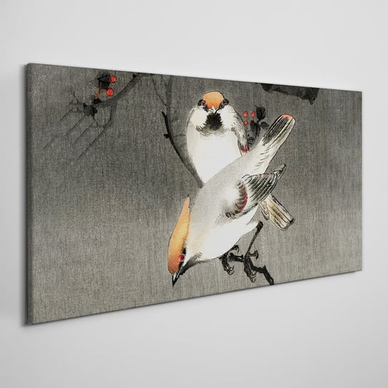 Obraz Na Płótnie Azja gałąź zwierzęta ptaki 100x50 Coloray