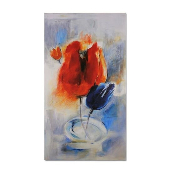 Obraz na płótnie, Bajkowe tulipany, 50x70 cm Feeby