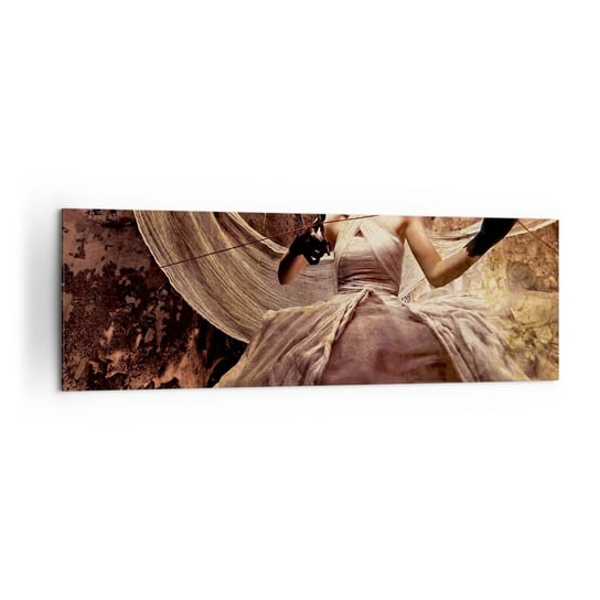 Obraz na płótnie - Bogini losu - 160x50cm - Teatr Sztuka Człowiek - Nowoczesny foto obraz w ramie do salonu do sypialni ARTTOR ARTTOR