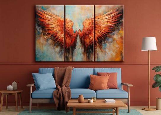 Obraz na płótnie canvas anielskie skrzydła b Obraz na płótnie
