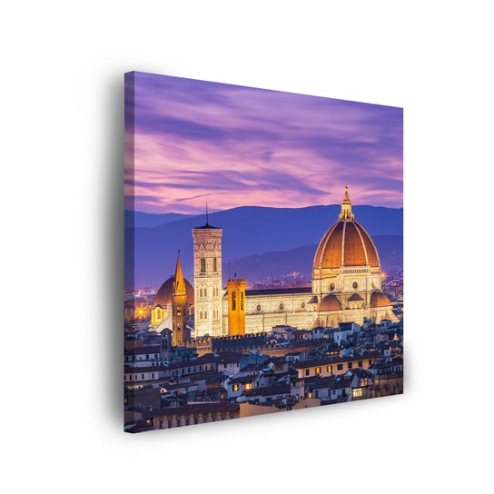 Obraz Na Płótnie Canvas Architektura Florencja Katedra 90X90 Cm GP TONER
