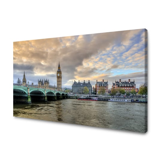 Obraz Na Płótnie Canvas Architektura Londyn Big Ben 120X40 Cm GP TONER