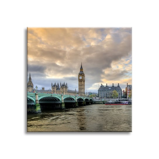 Obraz Na Płótnie Canvas Architektura Londyn Big Ben 40X40 Cm GP TONER