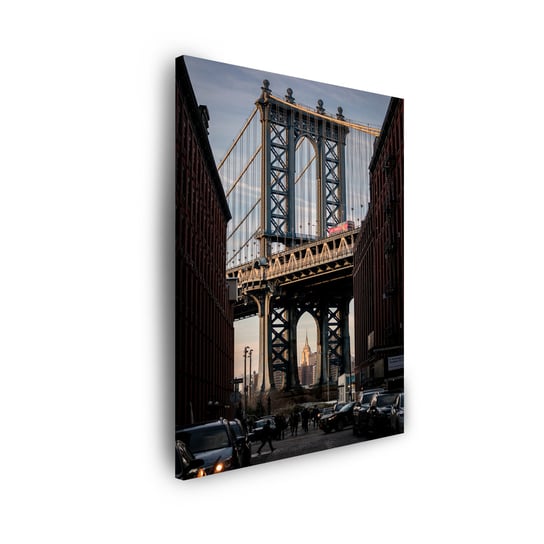 Obraz Na Płótnie Canvas Architektura Most New York 40X60 Cm GP TONER