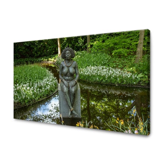 Obraz Na Płótnie Canvas Architektura Rzeźba Kobiety 100X60 Cm GP TONER